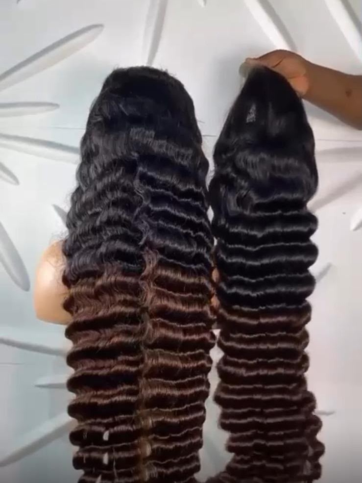 LUXURY LOOSE DEEP WAVE HUMAN HAIR 13*4 & 5*5
