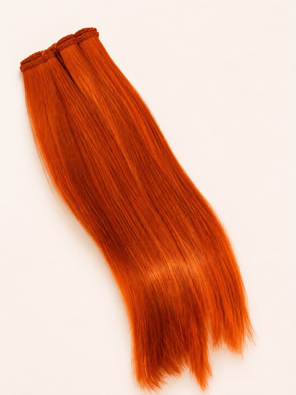 VIRGIN DD, WEFT ORANGE BONE STRAIGHT WITH 2BY4 CLOSURE HUMAN HAIR