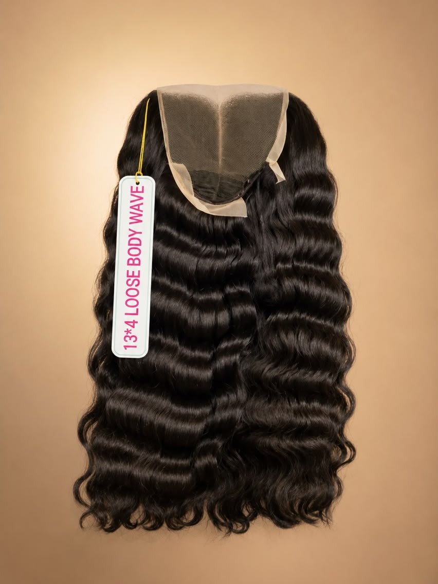 Luxury Loose body wave HUMAN HAIR 13*4 & 5*5